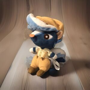 Animal Crossing Kicks Shanks Blue Skunk 8" Plush Toy Little Buddy Nintendo